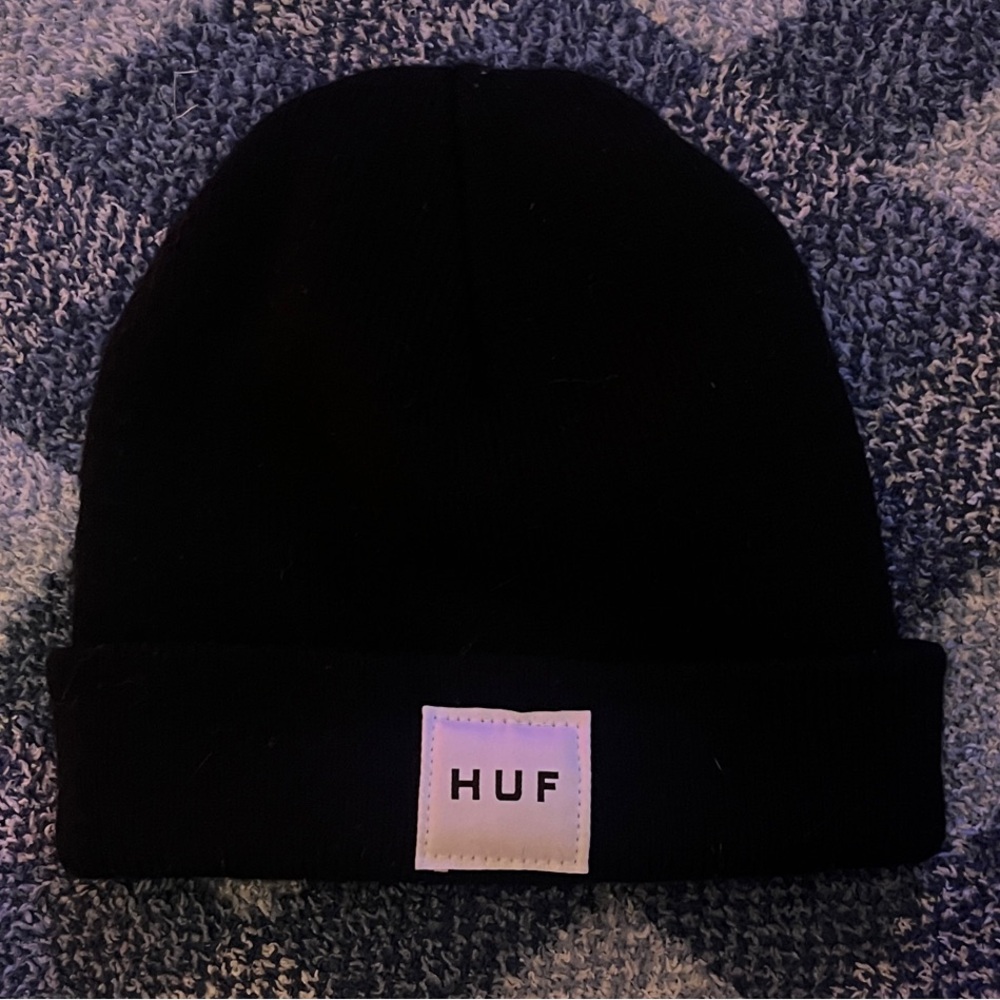 HUF Classic Black Knit Beanie